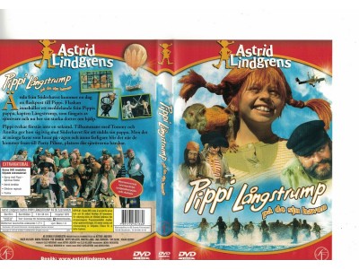Pippi Långstrump På De Sju Haven    DVD